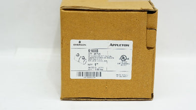 Emerson 5100S Appleton Set Screw Type EMT Coupling, Size 1 3.02lbs.  - Box of 4